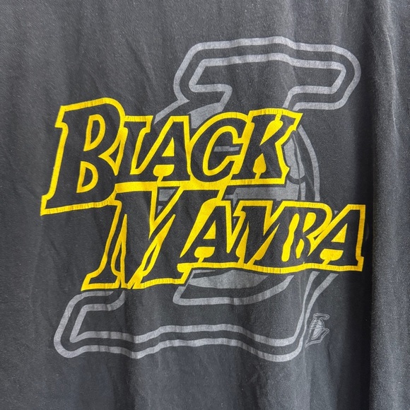Kobe Bryant Black Mamba Vintage Majestic NBA Shirt Size XXL - Picture 4 of 9